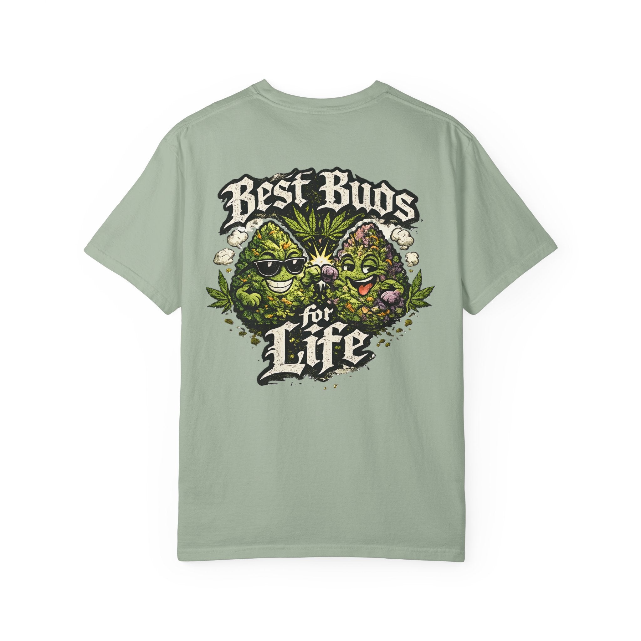 Best Buds For Life Old english Typography