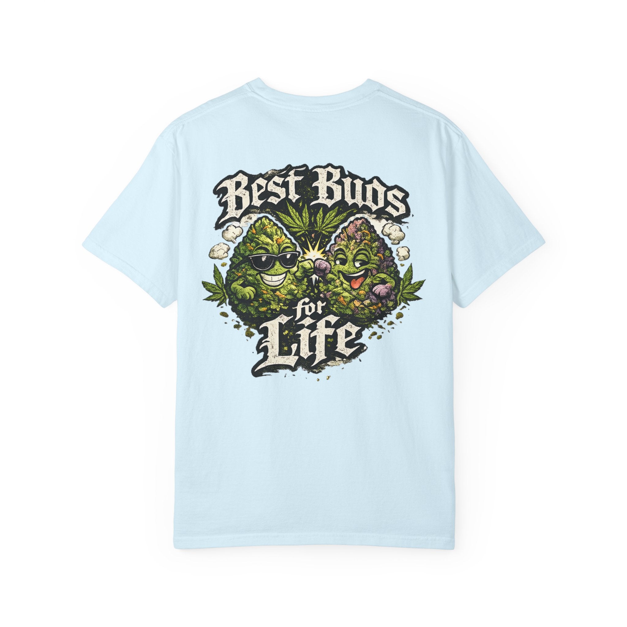 Best Buds For Life Old english Typography