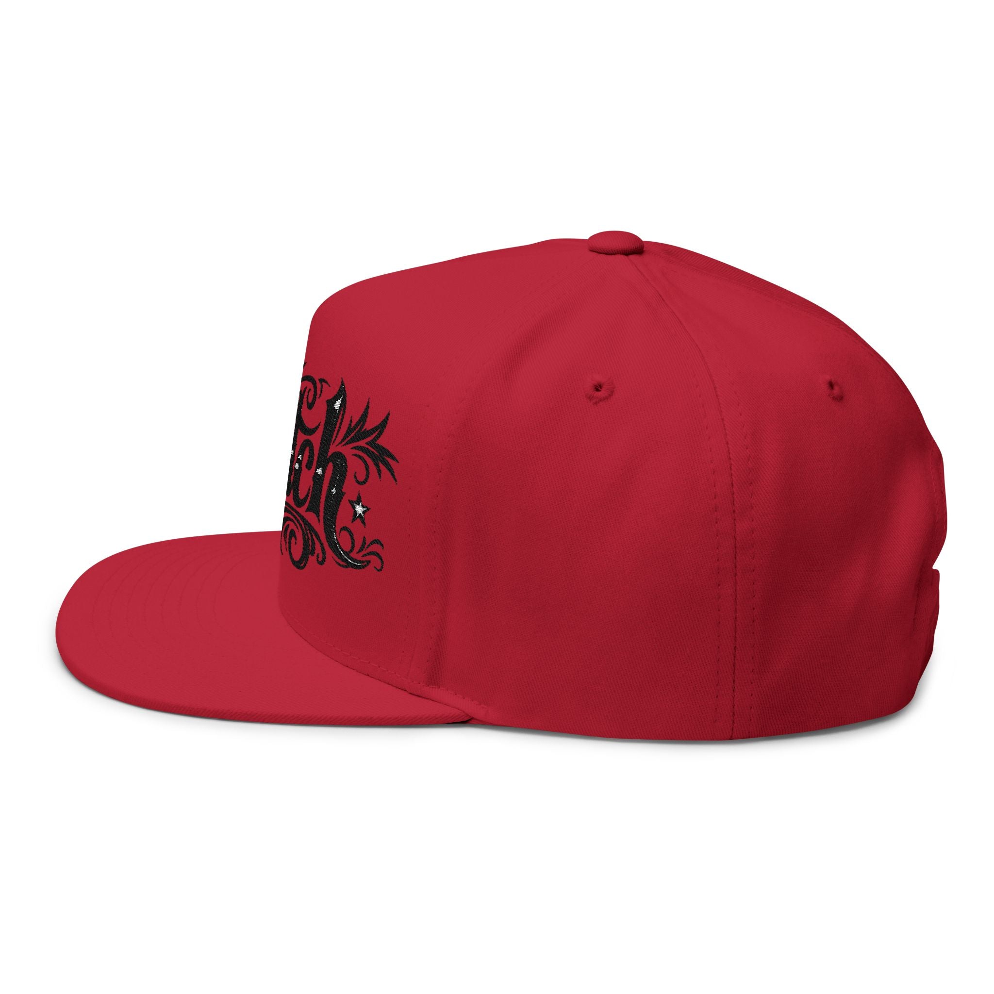 Bitch Embroidered Streetwear Snapback