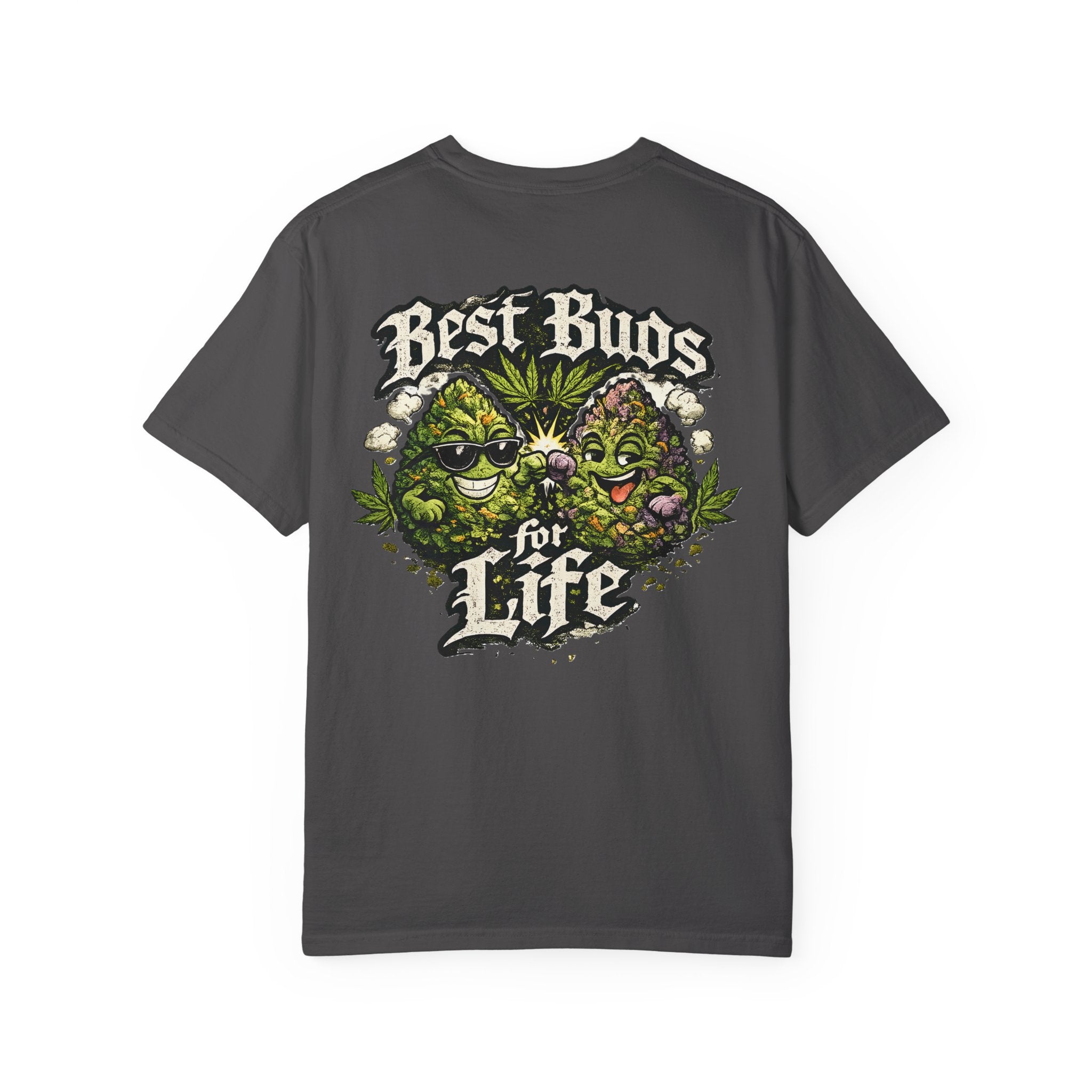 Best Buds For Life Old english Typography